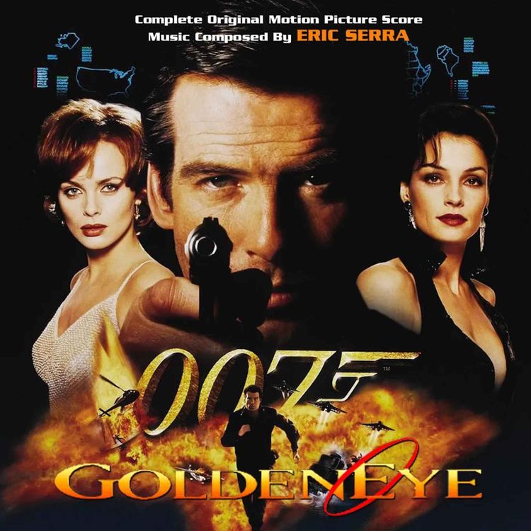 cover art for Goldeneye - with John Rain
