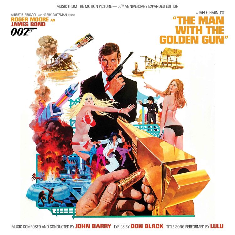 cover art for The Man With The Golden Gun - with Tim Gray (AKA Bibi Dahl)
