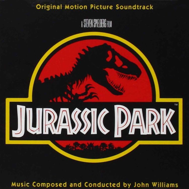 cover art for Jurassic Park - with Tom Fleming