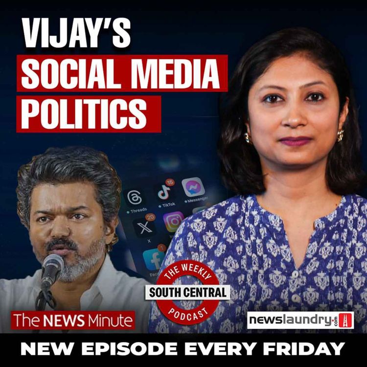cover art for TVK’s social media game in Tamil Nadu and anti-SIR debate | South Central 76