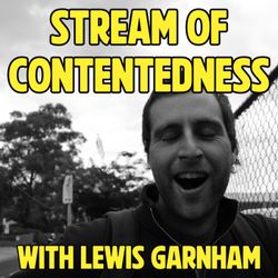 cover art for Stream of Contentedness with Lewis Garnham