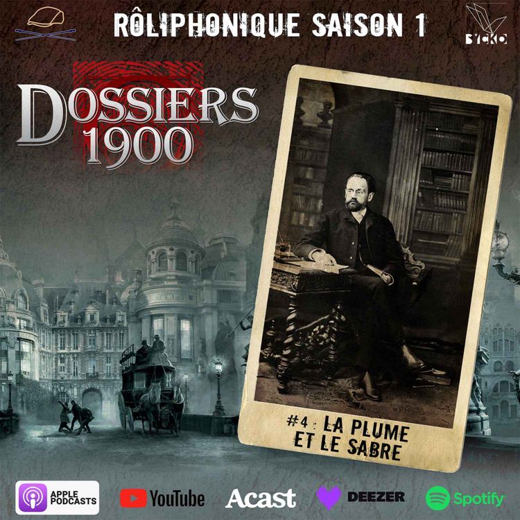 cover art for Roliphonique S1E4 : La plume et le sabre