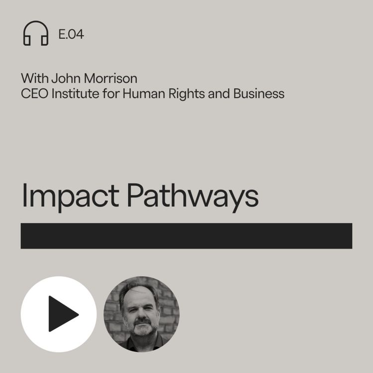 cover art for Just Transition and Human Rights with John Morrison