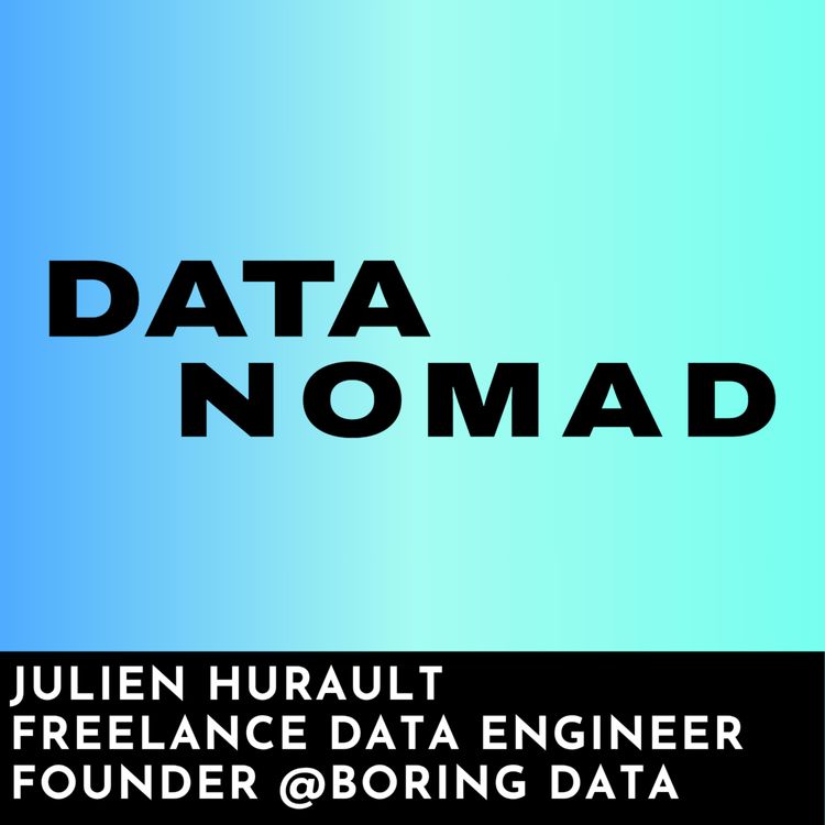 cover art for #15 - Data Engineer en freelance, il lance une newsletter (6K abonnés) et un side business
