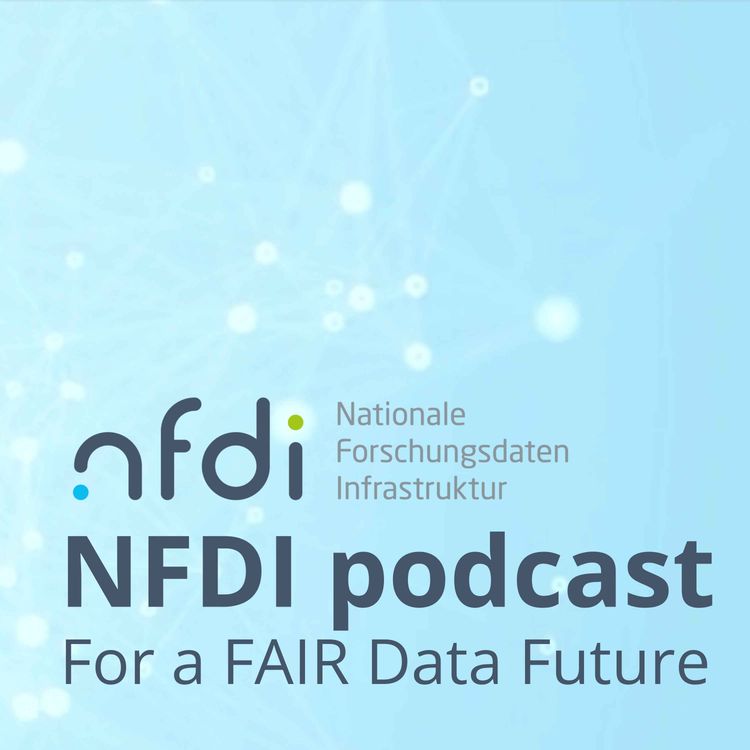 cover art for NFDI podcast For a FAIR Data Future - TRAILER