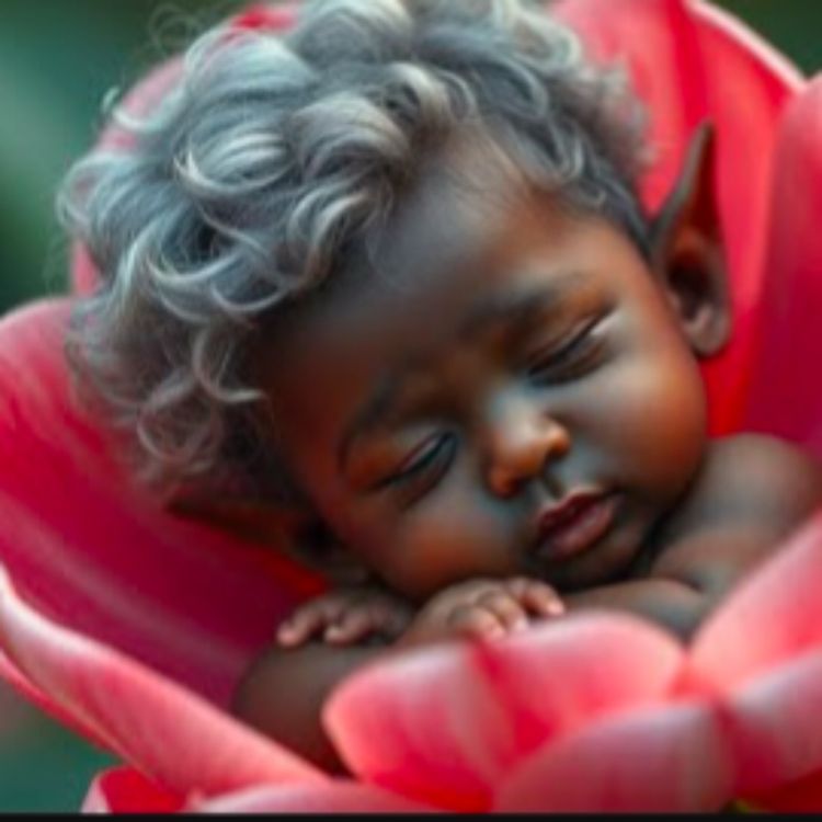 cover art for Echos in the Moonlit Glade (birth of elves one-off special)