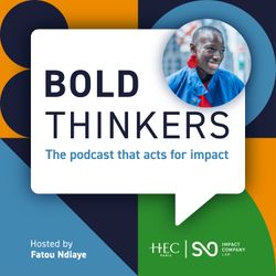 cover art for Bold thinkers