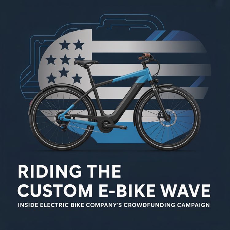 cover art for Riding the Custom E-Bike Wave: Inside Electric Bike Company’s Crowdfunding Campaign