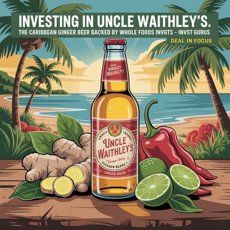 cover art for Investing in Uncle Waithley's: The Caribbean Ginger Beer Backed by Whole Foods