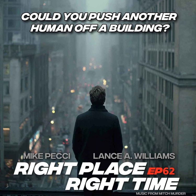 cover art for RPRT62 | Could you push another human off a building?