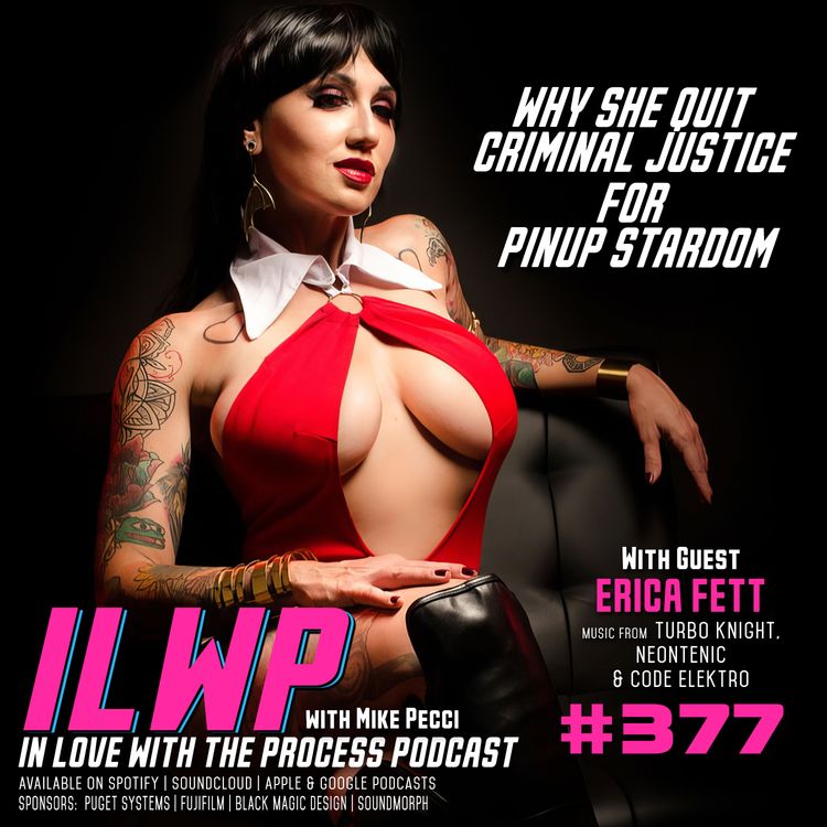 cover art for EP377 |  She Walked Away from Criminal Justice to Become a Pinup Icon (w/ Erica Fett)