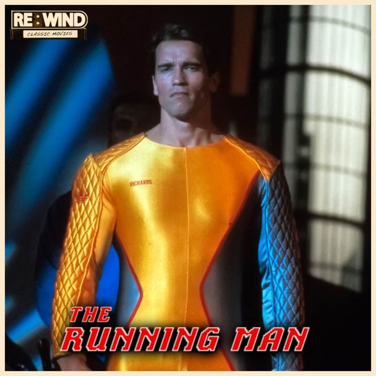cover art for THE RUNNING MAN (1987): Arnie, One Liners & An 80s Future