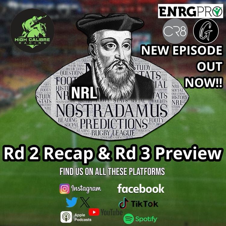 cover art for Weekly Podcast Episode : Round 3 Preview
