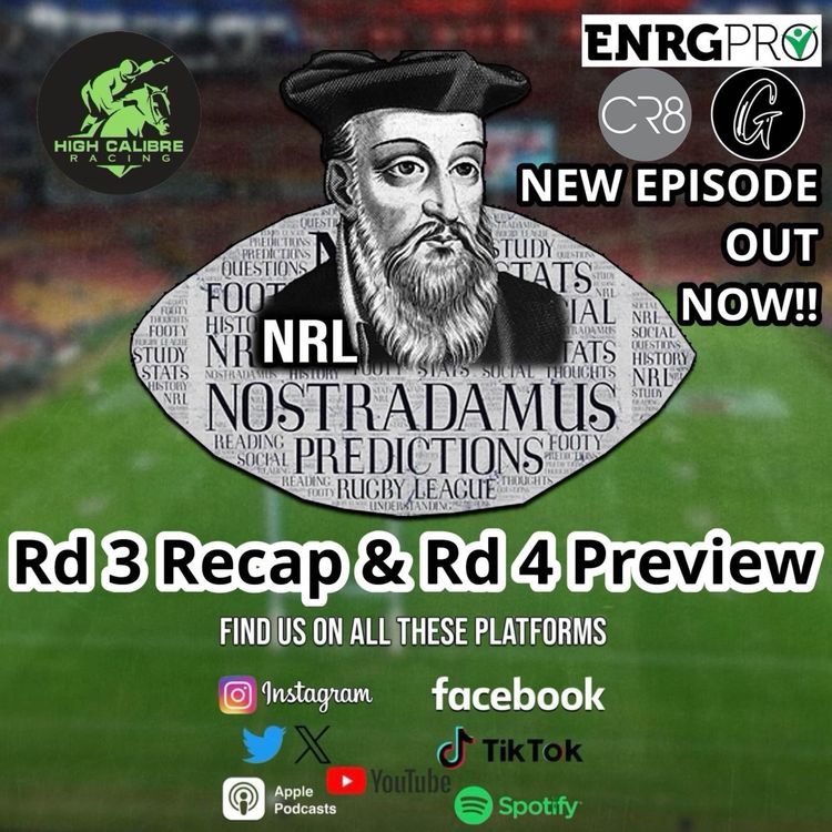 cover art for Weekly Podcast Episode : Round 4 Preview