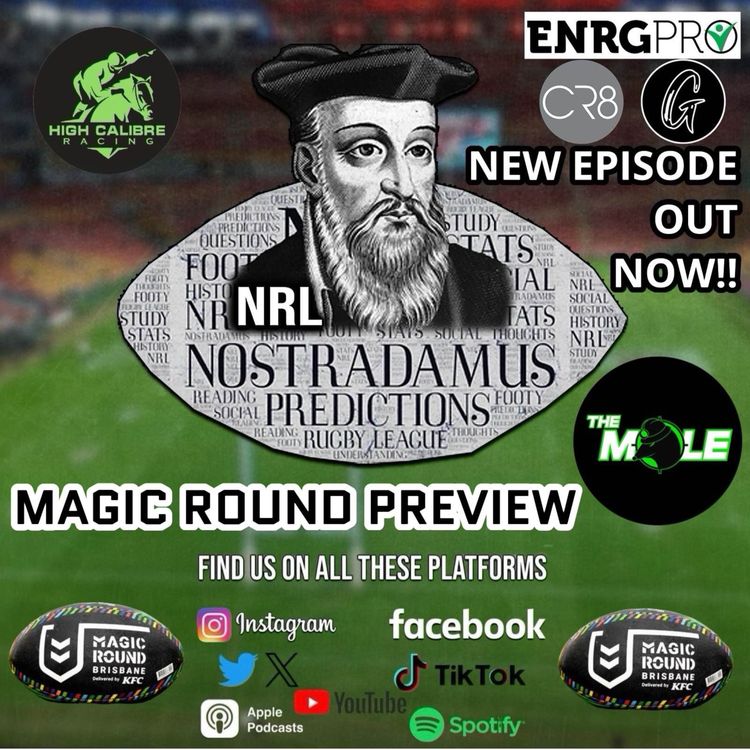 cover art for Weekly Podcast Episode ft. 'The Mole' : Round 9 'Magic Round' Preview