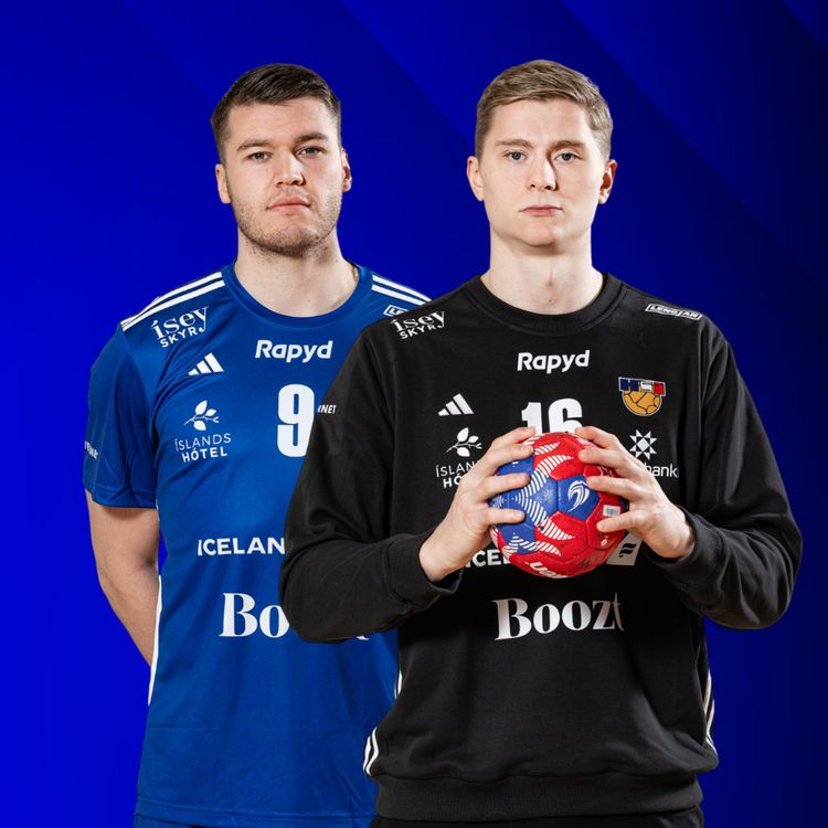 cover art for Tveir á móti Einum: Elvar Örn Jónsson og Viktor Gísli Hallgrímsson