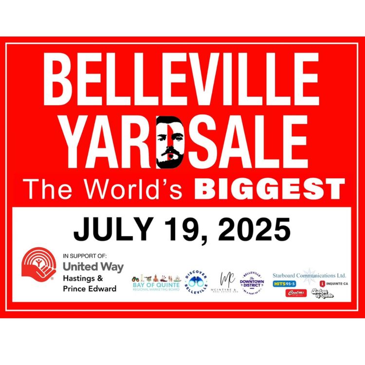 cover art for The Belleville Yardsale is COMING!