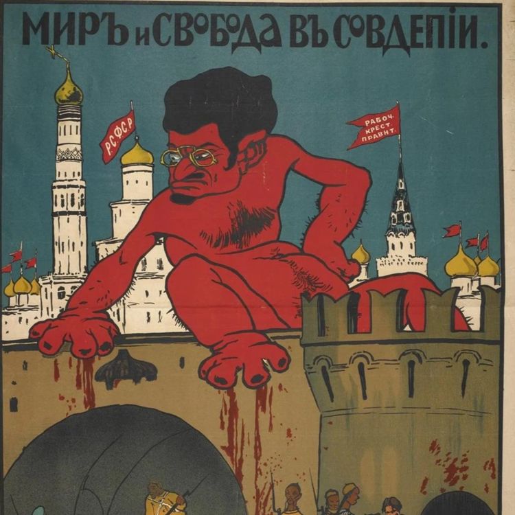 cover art for The Judeo-Bolshevik Myth