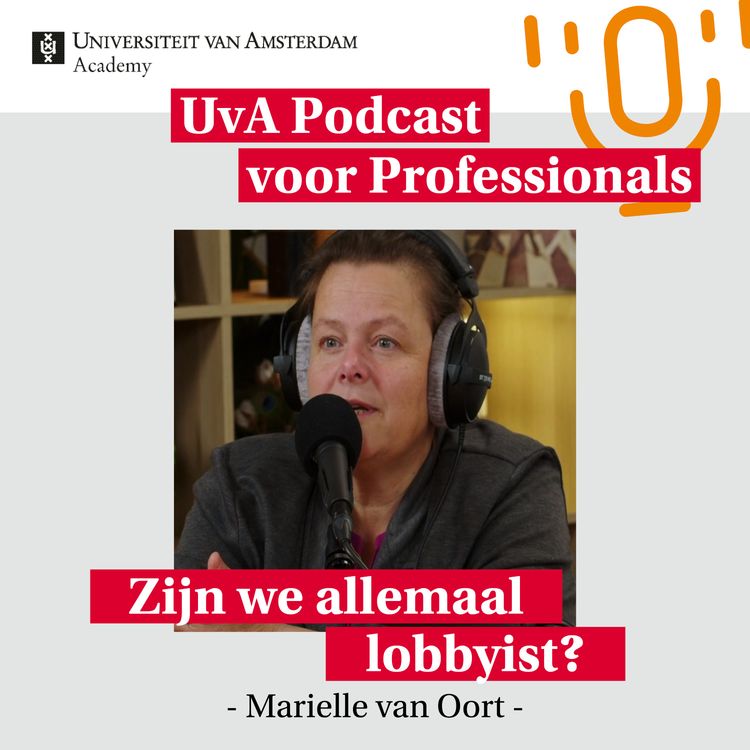 cover art for Marielle van Oort over lobbyen, invloed en de kracht van het goede verhaal