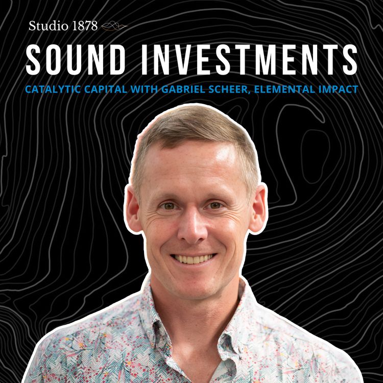 cover art for Catalytic Capital and the Climate Tech Revolution, with Gabriel Scheer, Elemental Impact 