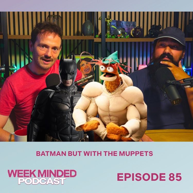 cover art for Batman but with The Muppets