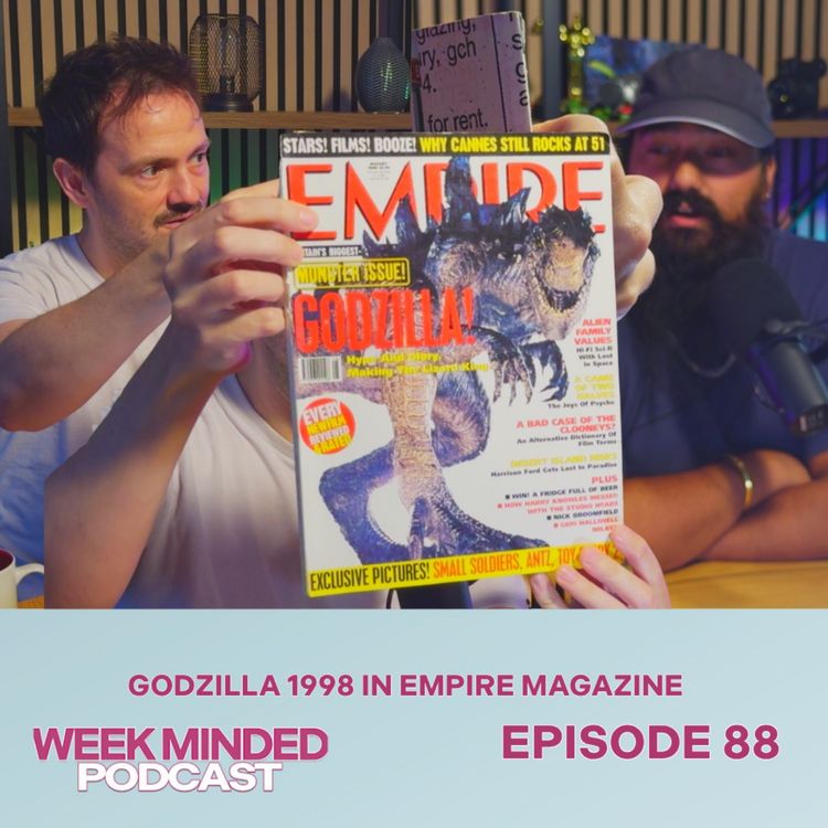 cover art for Godzilla 1998 in Empire Magazine