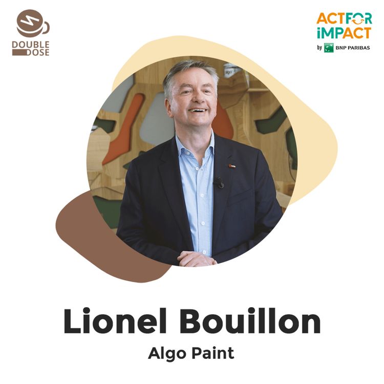 cover art for Lionel Bouillon - Algo Paint : les premières peintures écologiques à base d'algues de Bretagne.