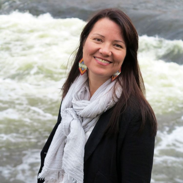 cover art for Auntie Dr. Kahente Horn-Miller (Kanyen'kehà:ka) Educator, Visual Storyteller