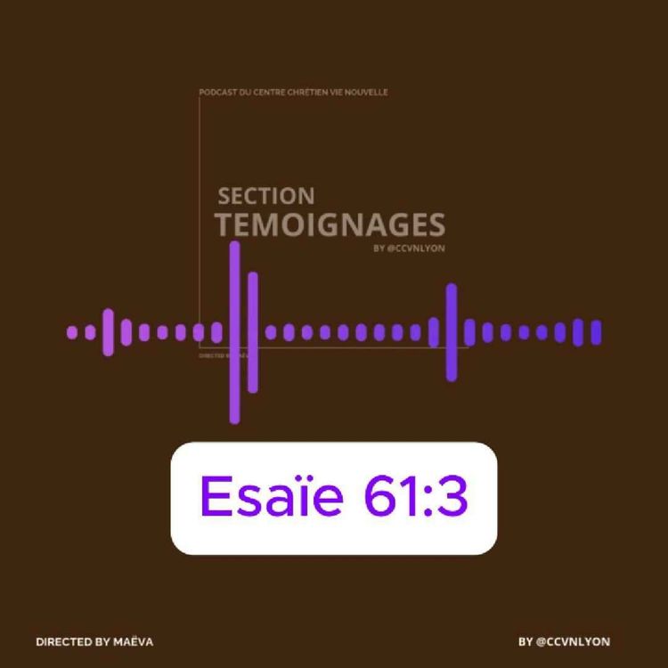cover art for Esaïe 61:3
