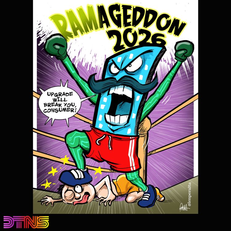 cover art for RAMmageddon Continues - DTNS Live 5123