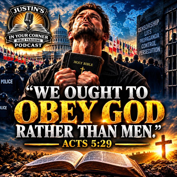cover art for We Ought to Obey God Rather than Men ~ Acts 5:29