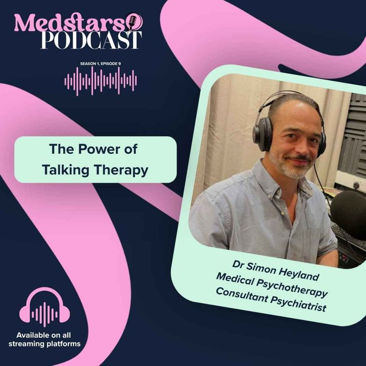cover art for The Power of Talking Therapy - Dr Simon Heyland. 