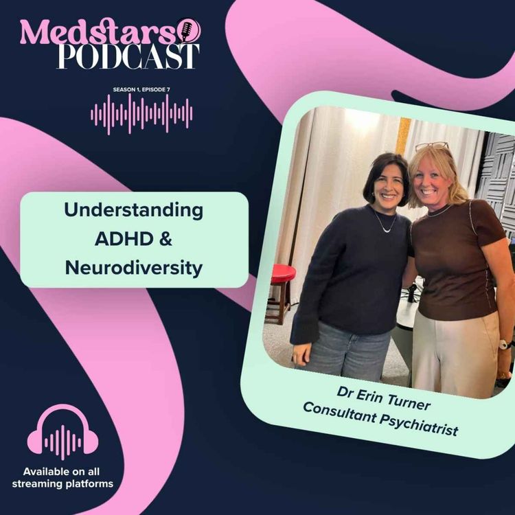 cover art for Understanding ADHD & Neurodiversity - Dr Erin Turner. 
