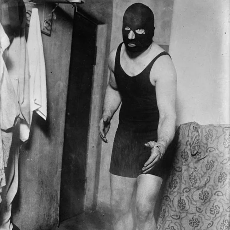 cover art for Masked Men and The Birth Of Wrestling's Most Beloved and Reviled Tropes