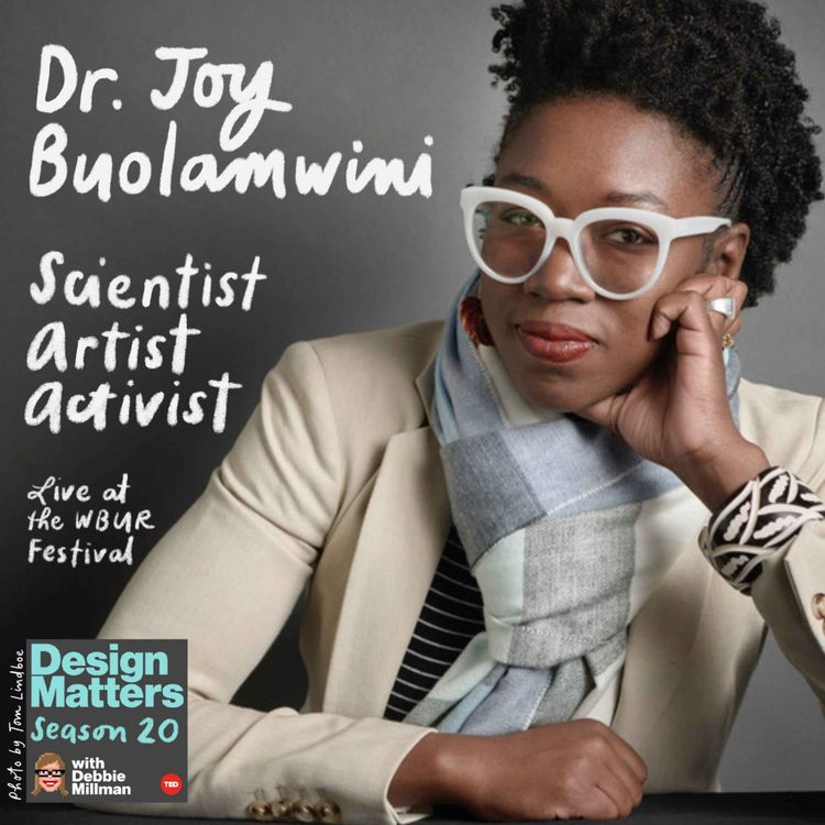cover art for Dr. Joy Buolamwini