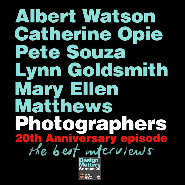 cover art for 20th Anniversary celebration with photographers Catherine Opie, Albert Watson, Pete Souza, Lynn Goldsmith, and Mary Ellen Matthews