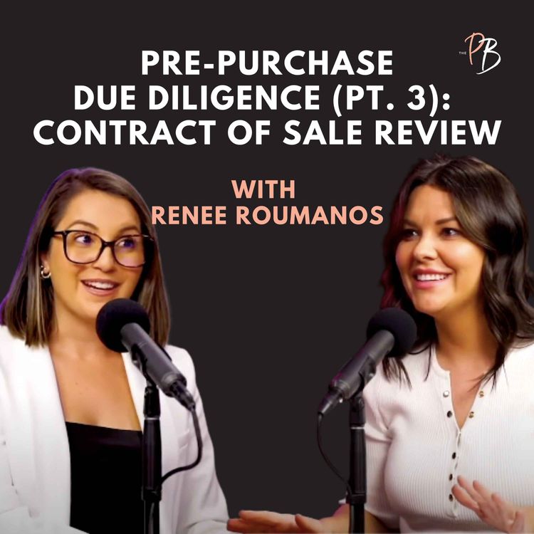 cover art for Pre-Purchase Due Diligence (Pt. 3): Contract of Sale Review