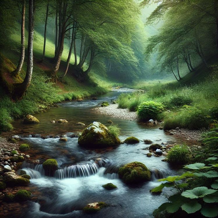 cover art for π΄π§Flowing WATER for Deep Relaxation and Calm Sleep