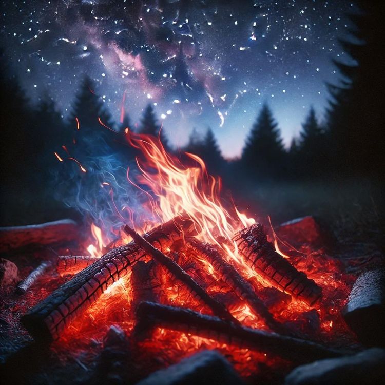 cover art for 😴🔥 Fire CRACKLING for deep relaxation and sound sleep