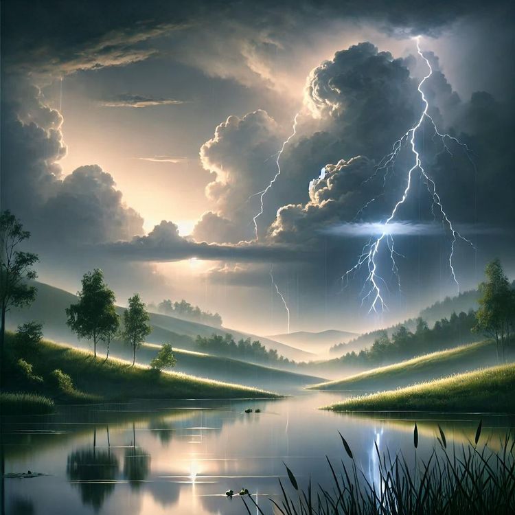 cover art for 😴🌩️ Lauschen Sie dem GEWITTER und lassen Sie die Ruhe Sie umhüllen