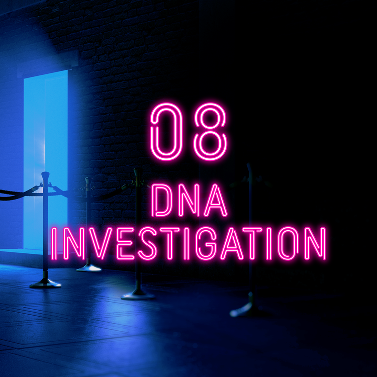 cover art for Episode 8: DNA Investigation