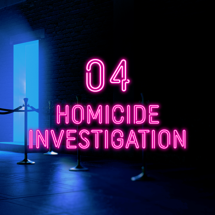 cover art for Episode 4: Homicide Investigation