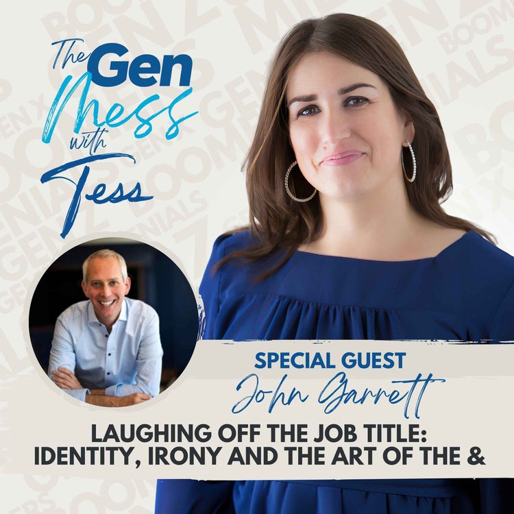 cover art for Ep 12: Laughing Off the Job Title: Identity, Irony and The Art of the &