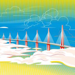 cover art for Le viaduc de Millau, 20 ans après