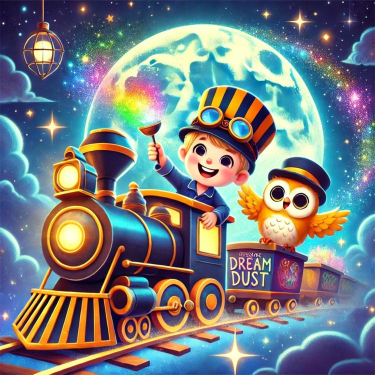 cover art for Max and the Magical Train: Delivering Dreams