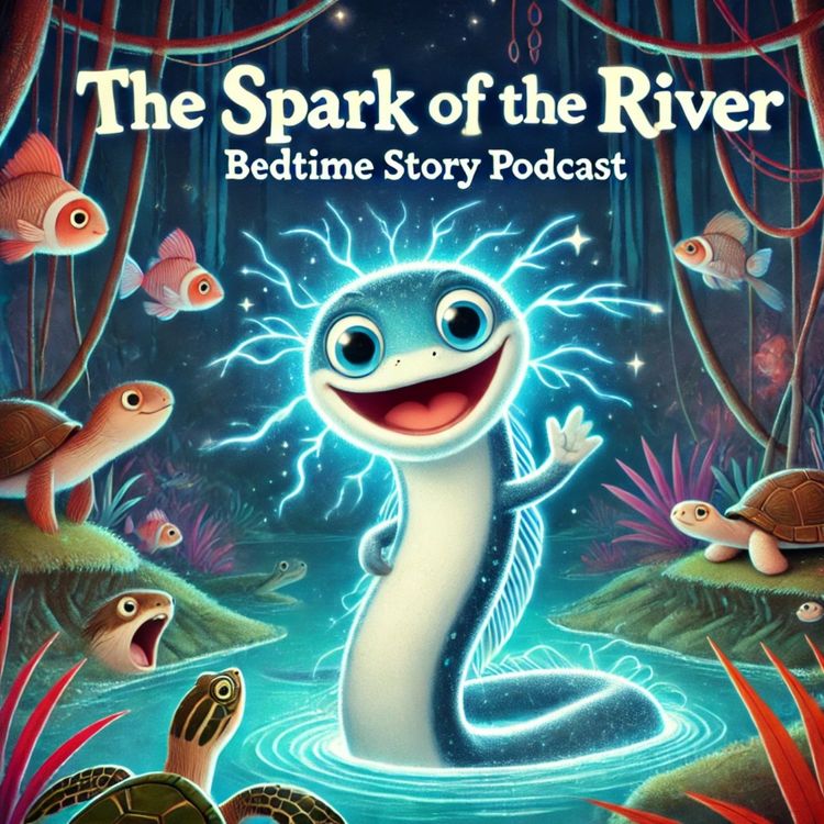 cover art for The Spark of the River | Original Bedtime story