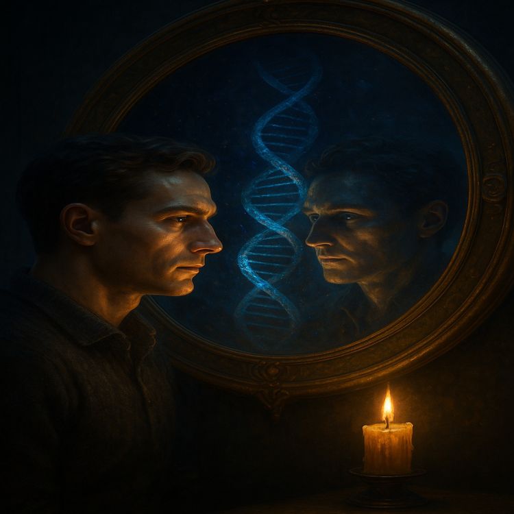 cover art for The Forbidden Mirror: Unveiling the Sacred Mystery of Cloning