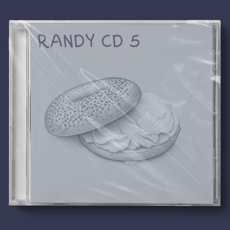 cover art for CD 5: A Live Reading! | Randy!