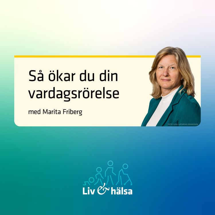 cover art for Så ökar du din vardagsrörelse