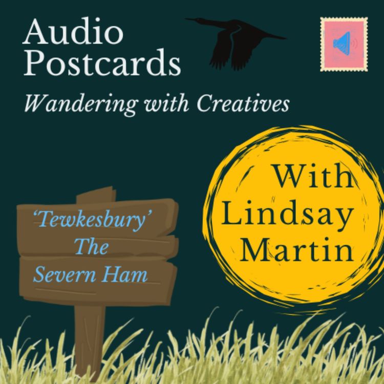cover art for Audio Postcards: Wandering with Creatives with Lindsay Martin